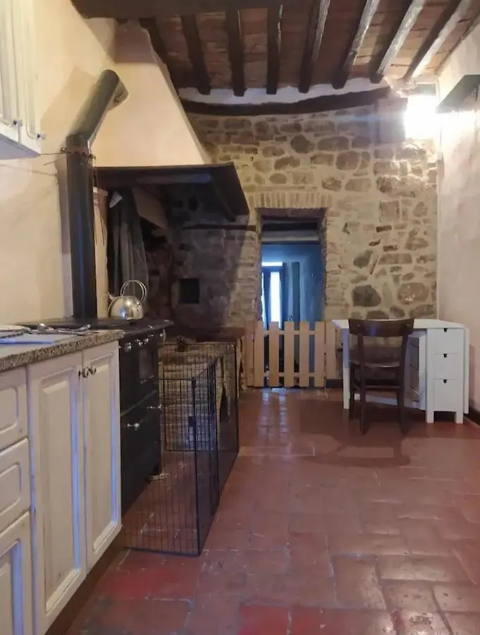 Casa Contadina In Borgo Medievale, Tuscany Apartment Monteguidi
